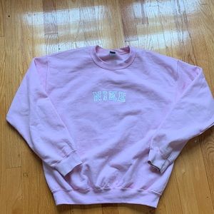 customized nike crewneck